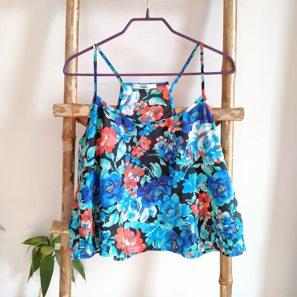 💚 Papaya Floral Crop Top - Picture 15 of 16